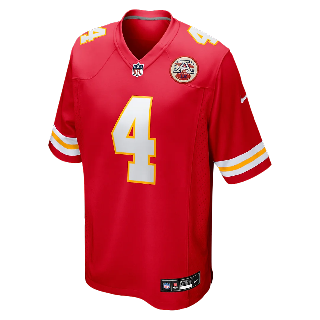Zennovawear Rashee Rice Kansas City Chiefs Game Jersey - Red