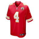Zennovawear Rashee Rice Kansas City Chiefs Game Jersey - Red