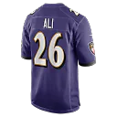 Zennovawear Rasheen Ali Baltimore Ravens Team Game Jersey - Purple