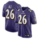Zennovawear Rasheen Ali Baltimore Ravens Team Game Jersey - Purple