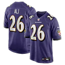 Zennovawear Rasheen Ali Baltimore Ravens Team Game Jersey - Purple