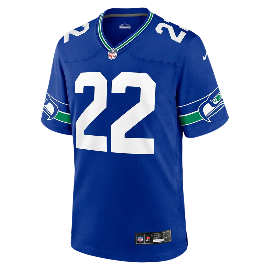 Zennovawear Rashid Shaheed Seattle Seahawks Alternate Game Jersey - Royal