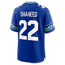 Zennovawear Rashid Shaheed Seattle Seahawks Alternate Game Jersey - Royal