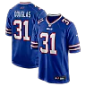 Zennovawear Rasul Douglas Buffalo Bills Game Jersey - Royal
