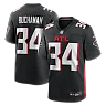 Zennovawear Ray Buchanan Atlanta Falcons Game Retired Player Jersey - Black