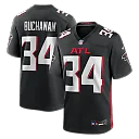 Zennovawear Ray Buchanan Atlanta Falcons Game Retired Player Jersey - Black