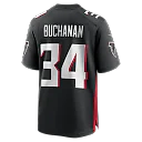 Zennovawear Ray Buchanan Atlanta Falcons Game Retired Player Jersey - Black