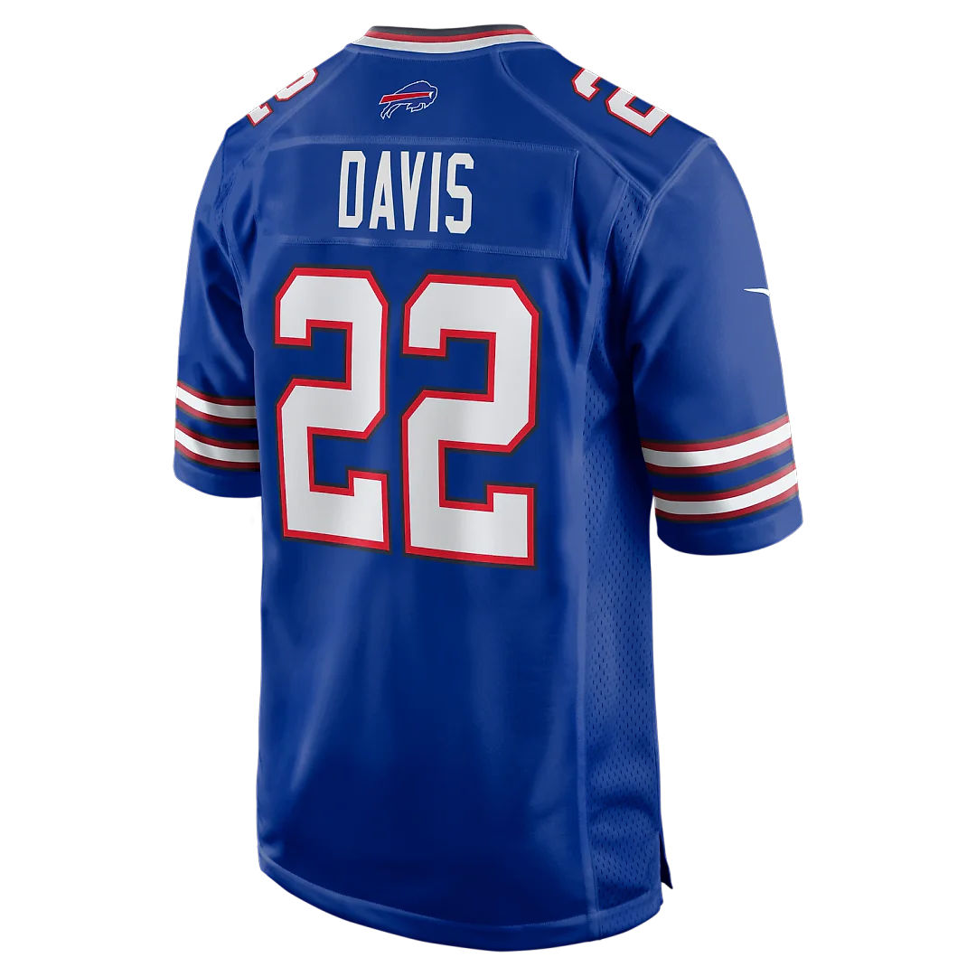 Zennovawear Ray Davis Buffalo Bills Game Jersey - Royal