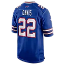 Zennovawear Ray Davis Buffalo Bills Game Jersey - Royal
