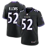 Zennovawear Ray Lewis Baltimore Ravens Alternate Retired Player Game Jersey - Black
