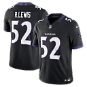 Zennovawear Ray Lewis Baltimore Ravens Alternate Vapor FUSE. Stitched Retired Player Limited Jersey - Black