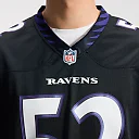 Zennovawear Ray Lewis Baltimore Ravens Alternate Retired Player Game Jersey - Black