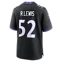 Zennovawear Ray Lewis Baltimore Ravens Alternate Retired Player Game Jersey - Black