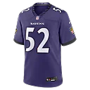 Zennovawear Ray Lewis Baltimore Ravens Team Retired Player Game Jersey - Purple