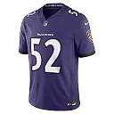 Zennovawear Ray Lewis Baltimore Ravens Vapor FUSE. Stitched Retired Limited Jersey - Purple