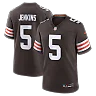 Zennovawear Rayshawn Jenkins Cleveland Browns Team Game Jersey - Brown