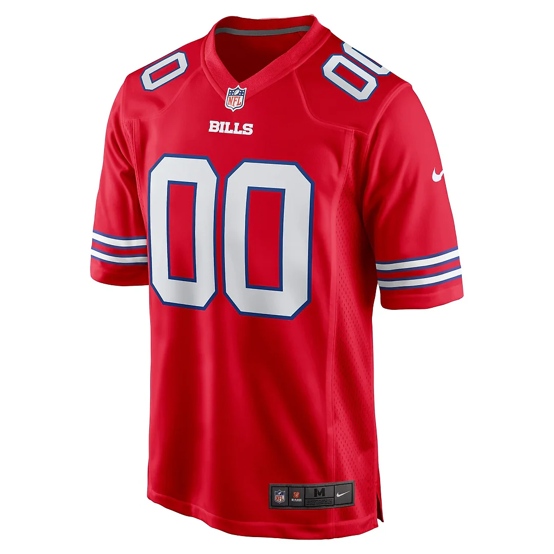Zennovawear Buffalo Bills Alternate Custom Game Jersey - Red