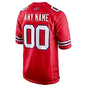 Zennovawear Buffalo Bills Alternate Custom Game Jersey - Red