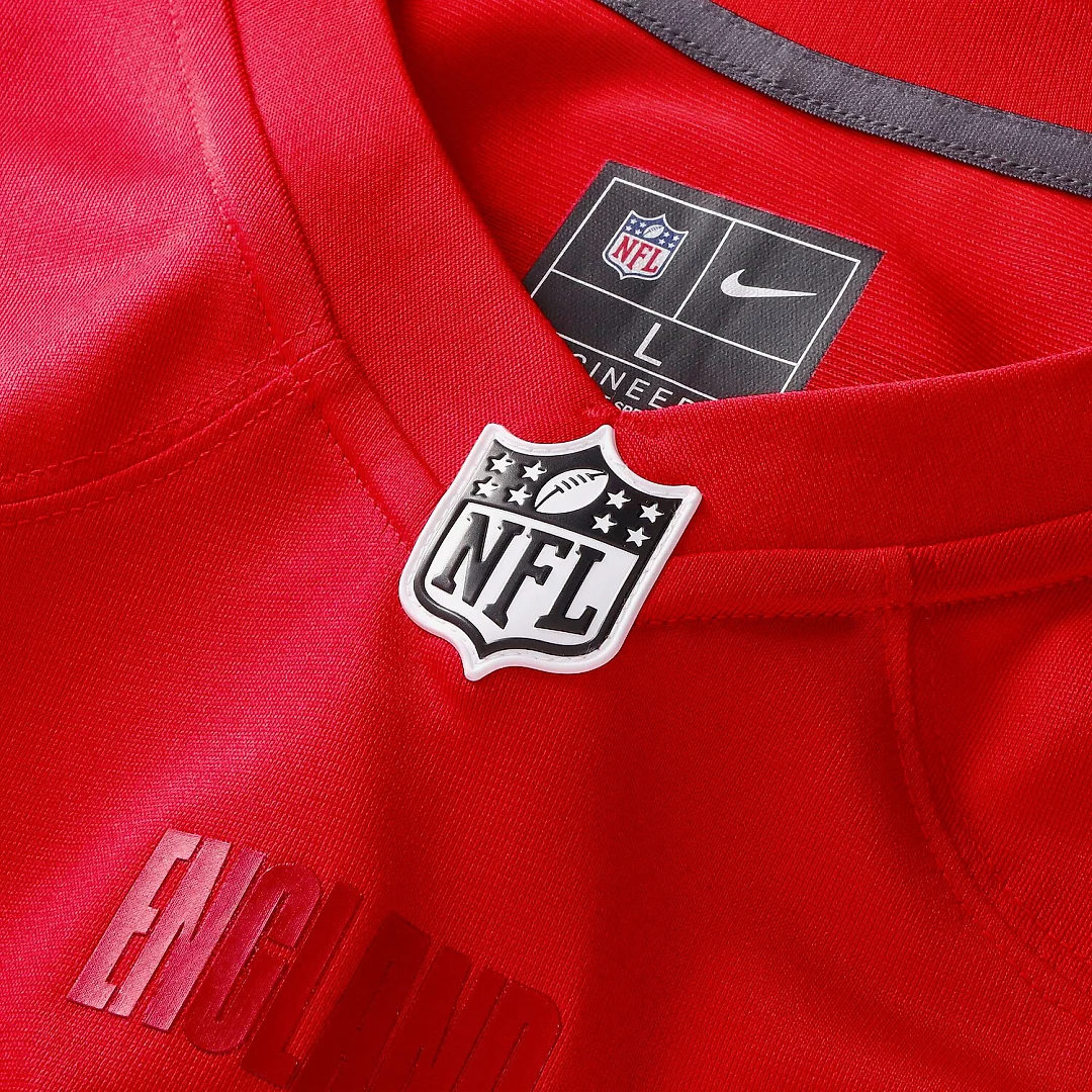Zennovawear England National Team x NFL Game Jersey - Red