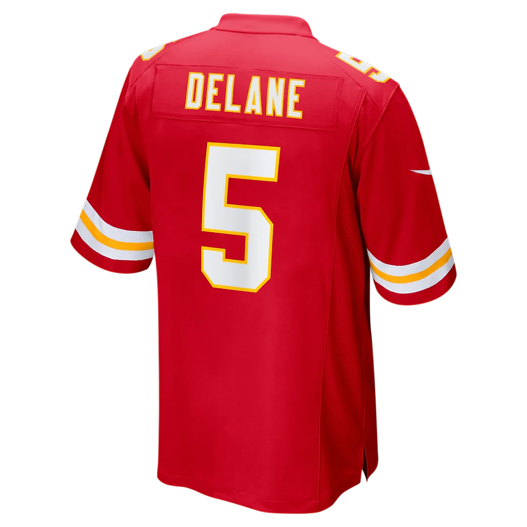 Zennovawear Kansas City Chiefs 2026 NFL Draft First Round Pick No. 6 Team Game Jersey - Red