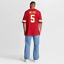 Zennovawear Kansas City Chiefs 2026 NFL Draft First Round Pick No. 6 Team Game Jersey - Red