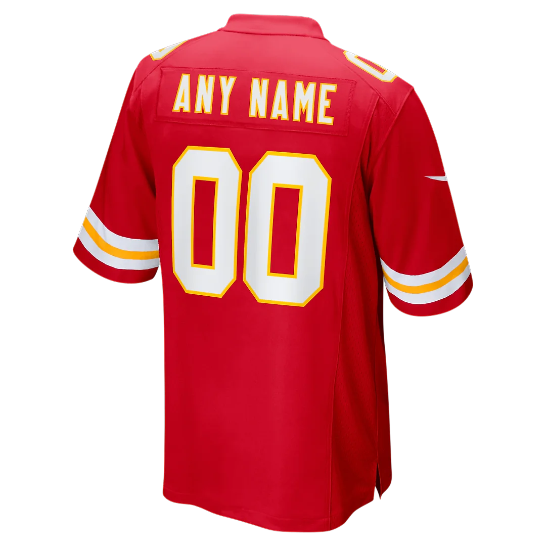 Zennovawear Kansas City Chiefs Custom Game Jersey - Red