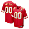 Zennovawear Kansas City Chiefs Custom Game Jersey - Red