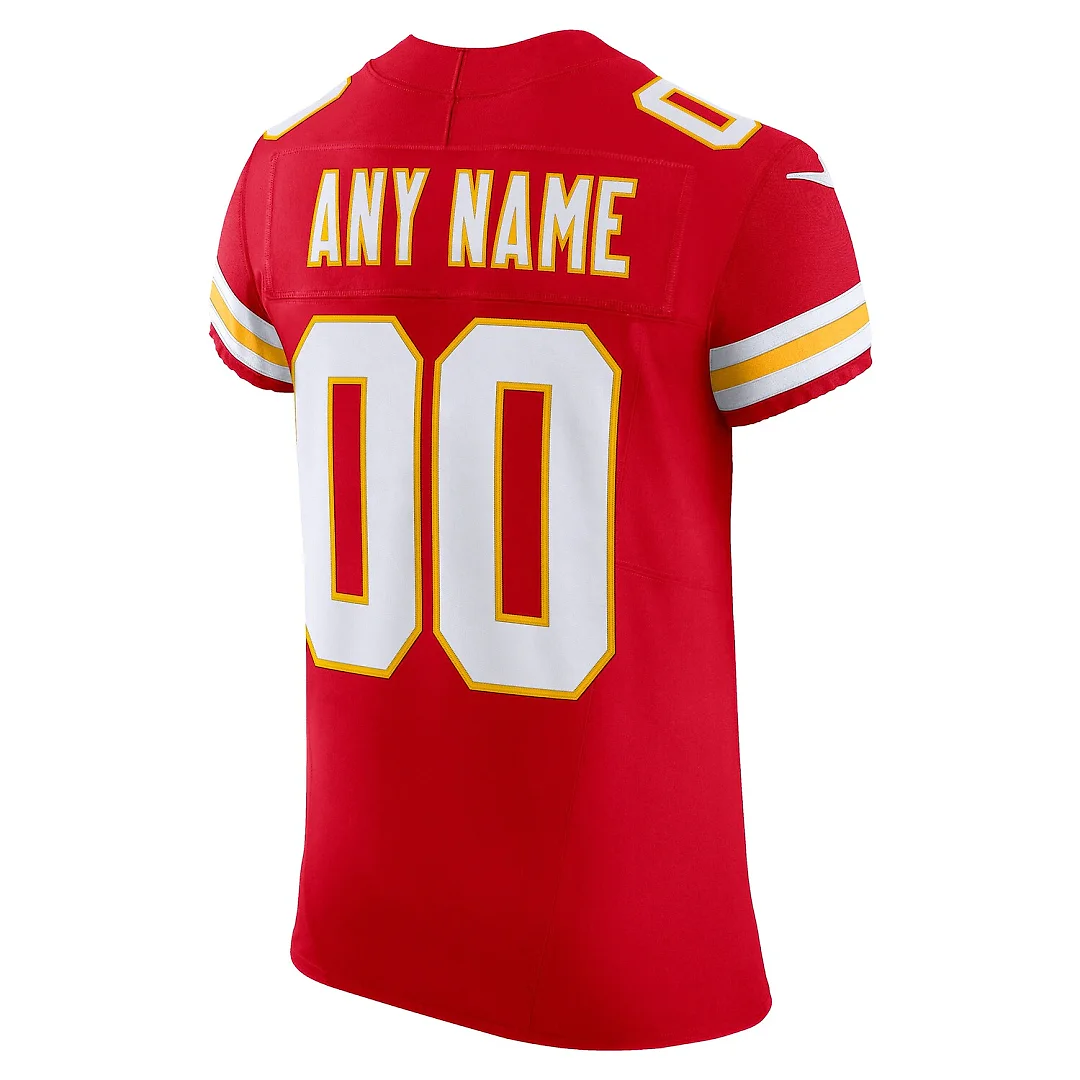 Zennovawear Kansas City Chiefs Vapor FUSE. Elite Custom Jersey - Red