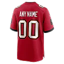 Zennovawear Men's Red Tampa Bay Buccaneers Team Custom Game Jersey