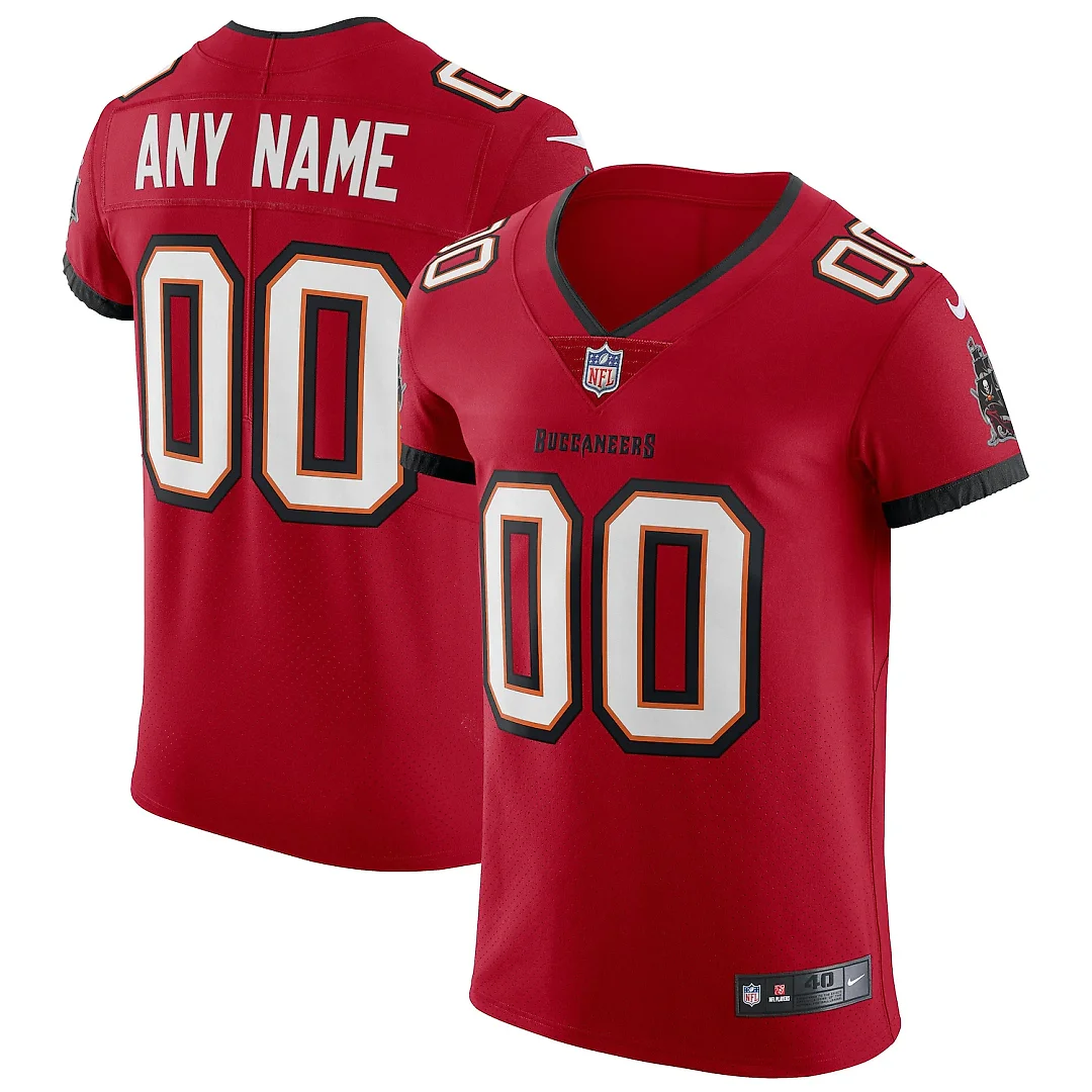 Zennovawear Tampa Bay Buccaneers Vapor Elite Custom Jersey - Red
