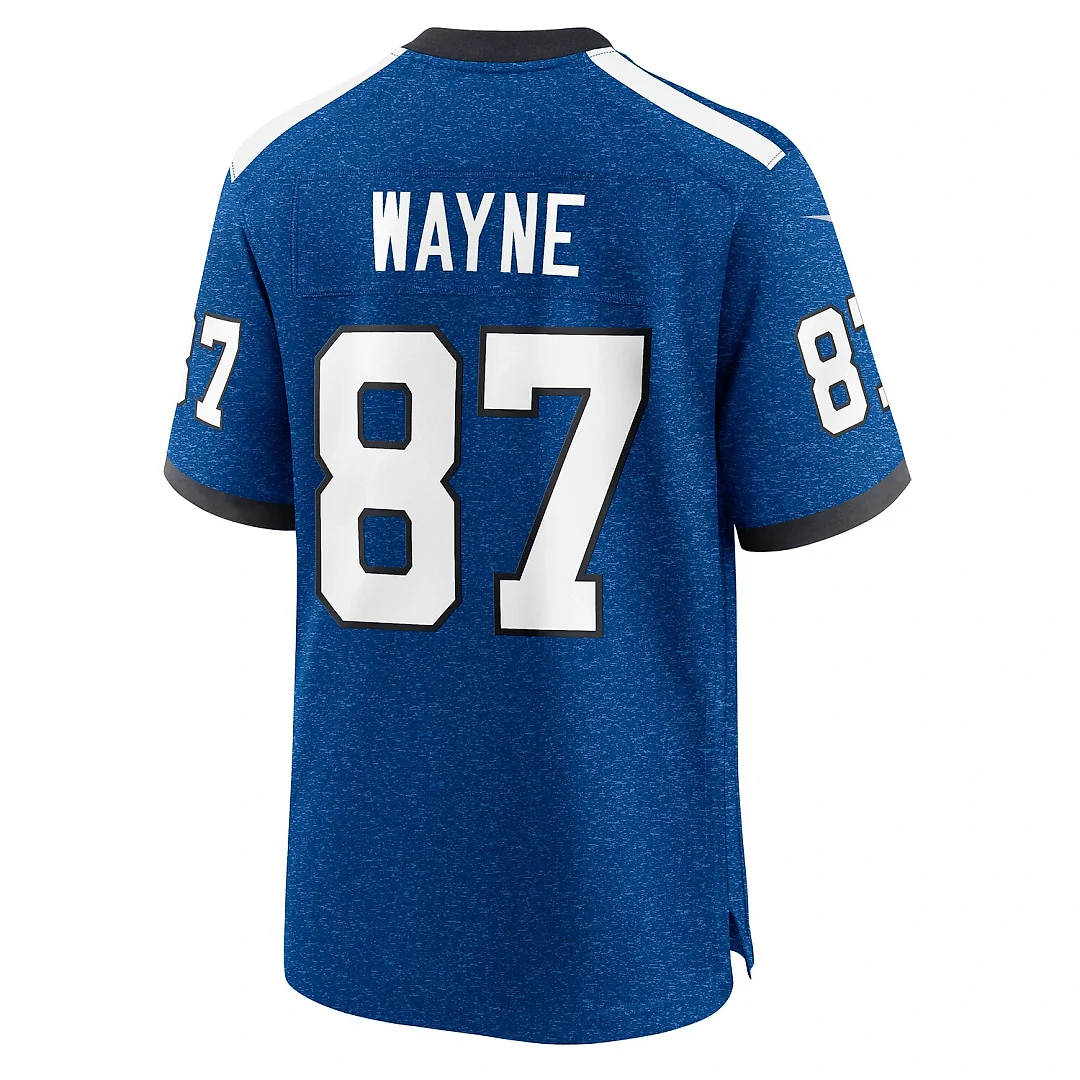 Zennovawear Reggie Wayne Indianapolis Colts Retired Player Alternate Game Jersey - Blue
