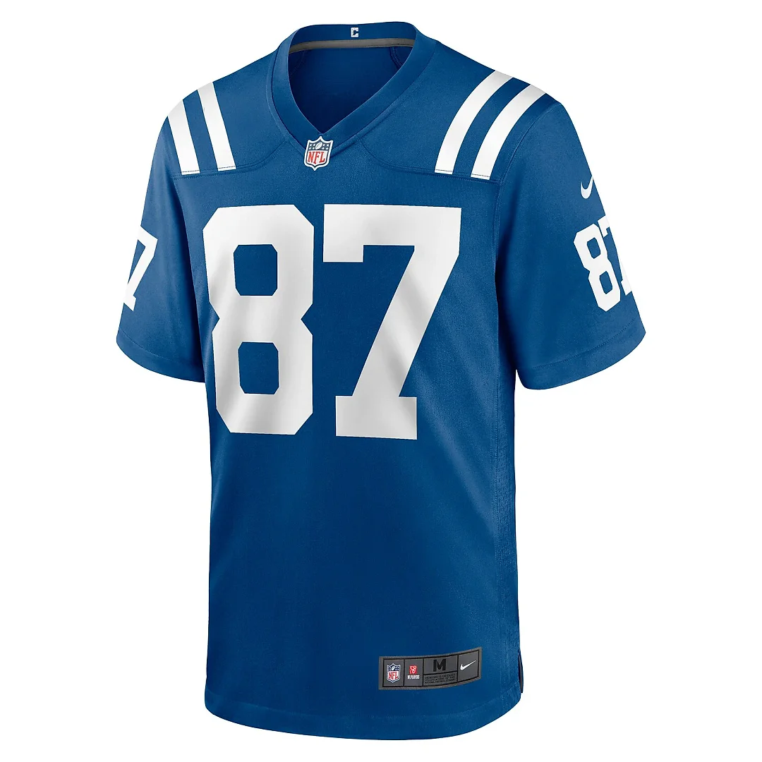 Zennovawear Reggie Wayne Indianapolis Colts Retired Player Game Jersey - Royal