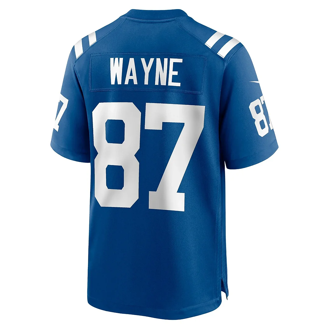 Zennovawear Reggie Wayne Indianapolis Colts Retired Player Game Jersey - Royal
