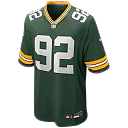 Zennovawear Reggie White Green Bay Packers Game Retired Player Jersey - Green