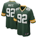 Zennovawear Reggie White Green Bay Packers Game Retired Player Jersey - Green
