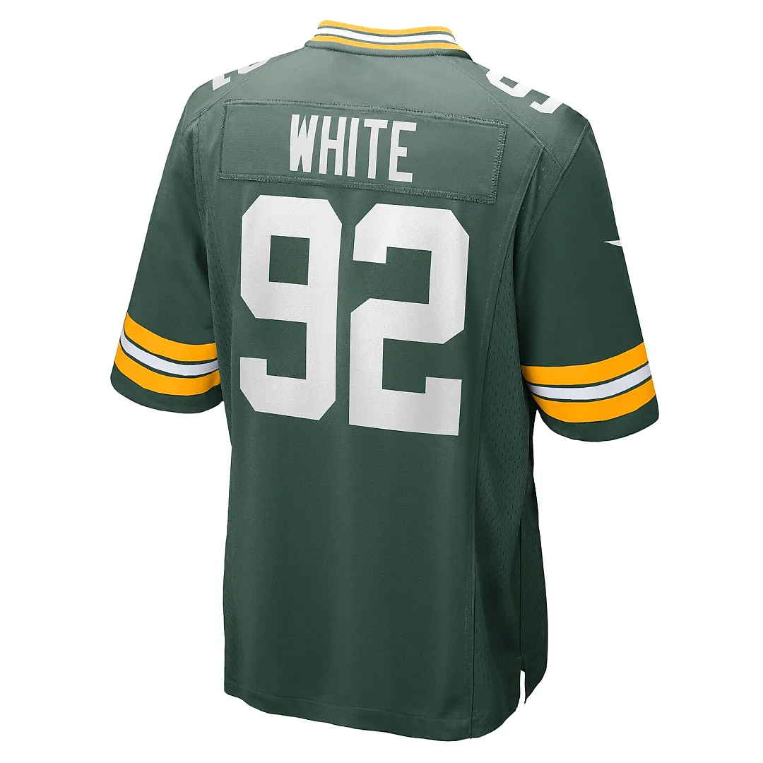 Zennovawear Reggie White Green Bay Packers Retired Player Game Jersey - Green