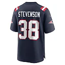 Zennovawear Rhamondre Stevenson New England Patriots Game Jersey - Navy