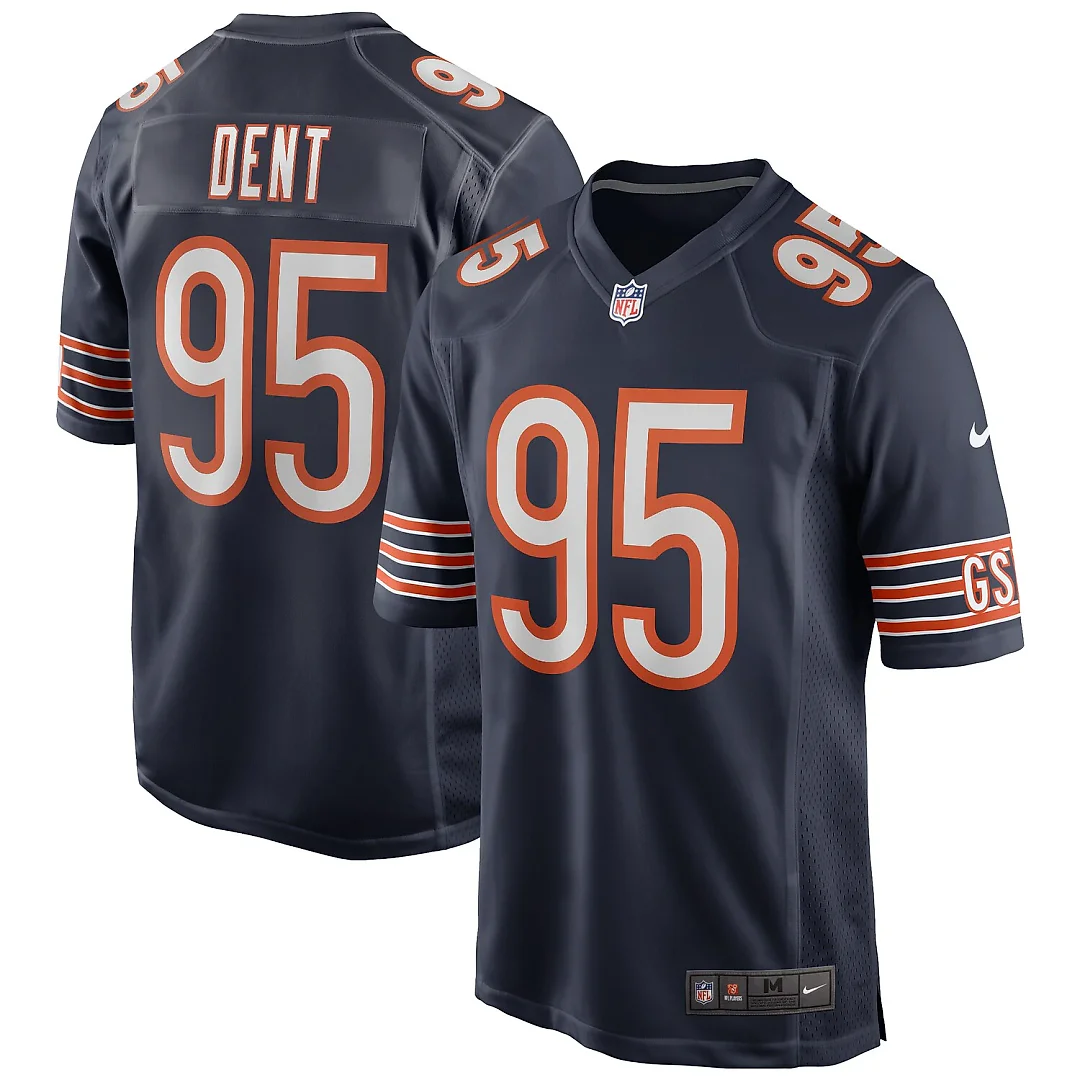 Zennovawear Richard Dent Chicago Bears Game Retired Player Jersey - Navy