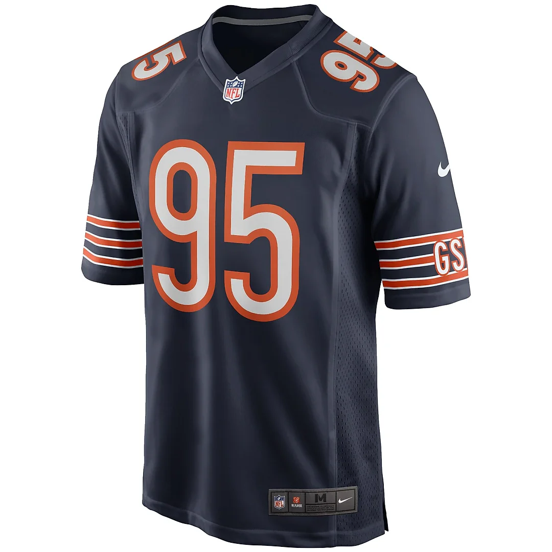 Zennovawear Richard Dent Chicago Bears Game Retired Player Jersey - Navy