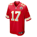 Zennovawear Richie James Kansas City Chiefs Game Jersey - Red