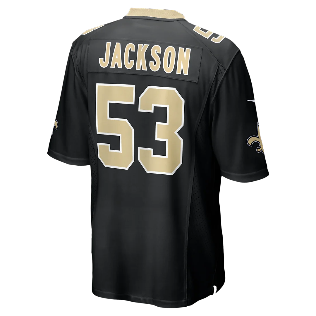 Zennovawear Rickey Jackson New Orleans Saints Retired Player Jersey - Black