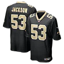 Zennovawear Rickey Jackson New Orleans Saints Retired Player Jersey - Black