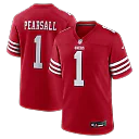 Zennovawear Ricky Pearsall San Francisco 49ers Team Game Jersey - Scarlet