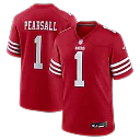 Zennovawear Ricky Pearsall San Francisco 49ers Team Game Jersey - Scarlet