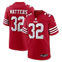 Zennovawear Ricky Watters San Francisco 49ers Retired Player Game Jersey - Scarlet