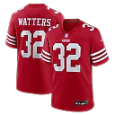 Zennovawear Ricky Watters San Francisco 49ers Retired Player Game Jersey - Scarlet