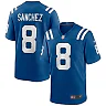 Zennovawear Rigoberto Sanchez Indianapolis Colts Game Jersey - Royal