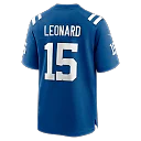 Zennovawear Riley Leonard Indianapolis Colts Team Game Jersey - Royal