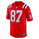 Zennovawear Rob Gronkowski New England Patriots Alternate Retired Player Game Jersey - Red