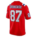 Zennovawear Rob Gronkowski New England Patriots Alternate Retired Player Game Jersey - Red
